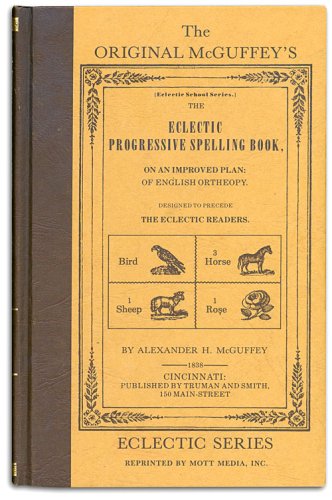 جلد کتاب McGuffey's Eclectic Spelling Book