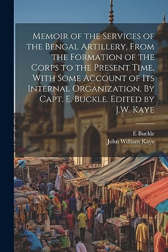 جلد کتاب Memoir of the Services of the Bengal Artillery