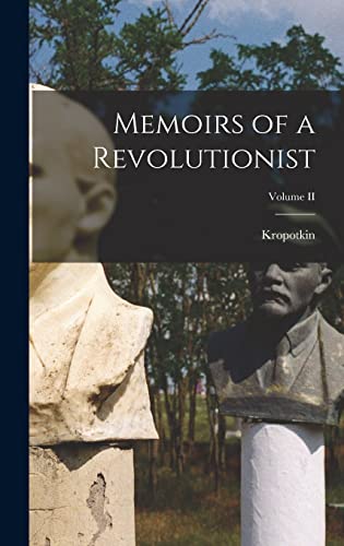 جلد کتاب Memoirs of a revolutionist