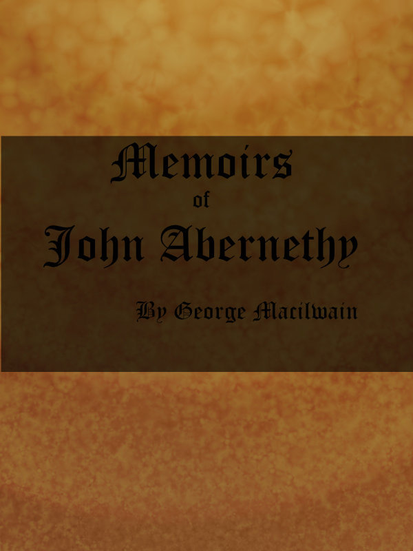 جلد کتاب Memoirs of John Abernethy