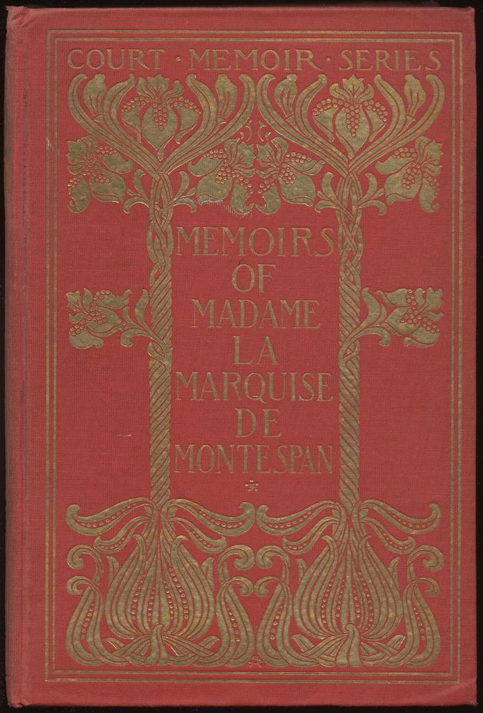 جلد کتاب Memoirs of Madame la Marquise de Montespan