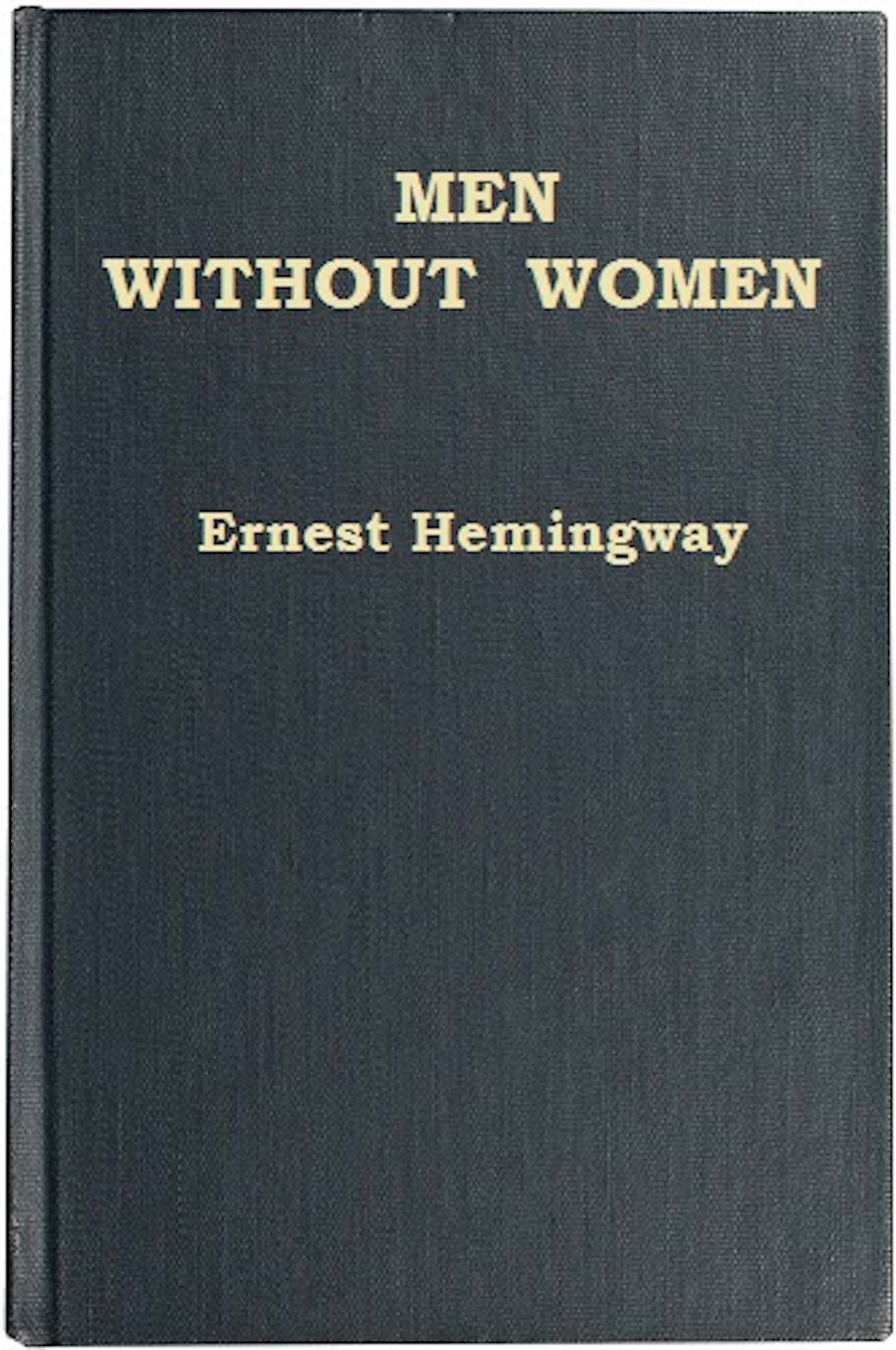 جلد کتاب Men Without Women