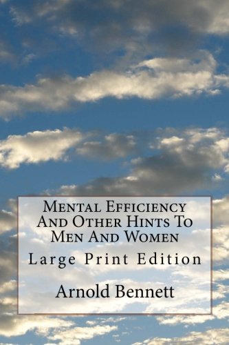 جلد کتاب Mental Efficiency, and Other Hints to Men and Women