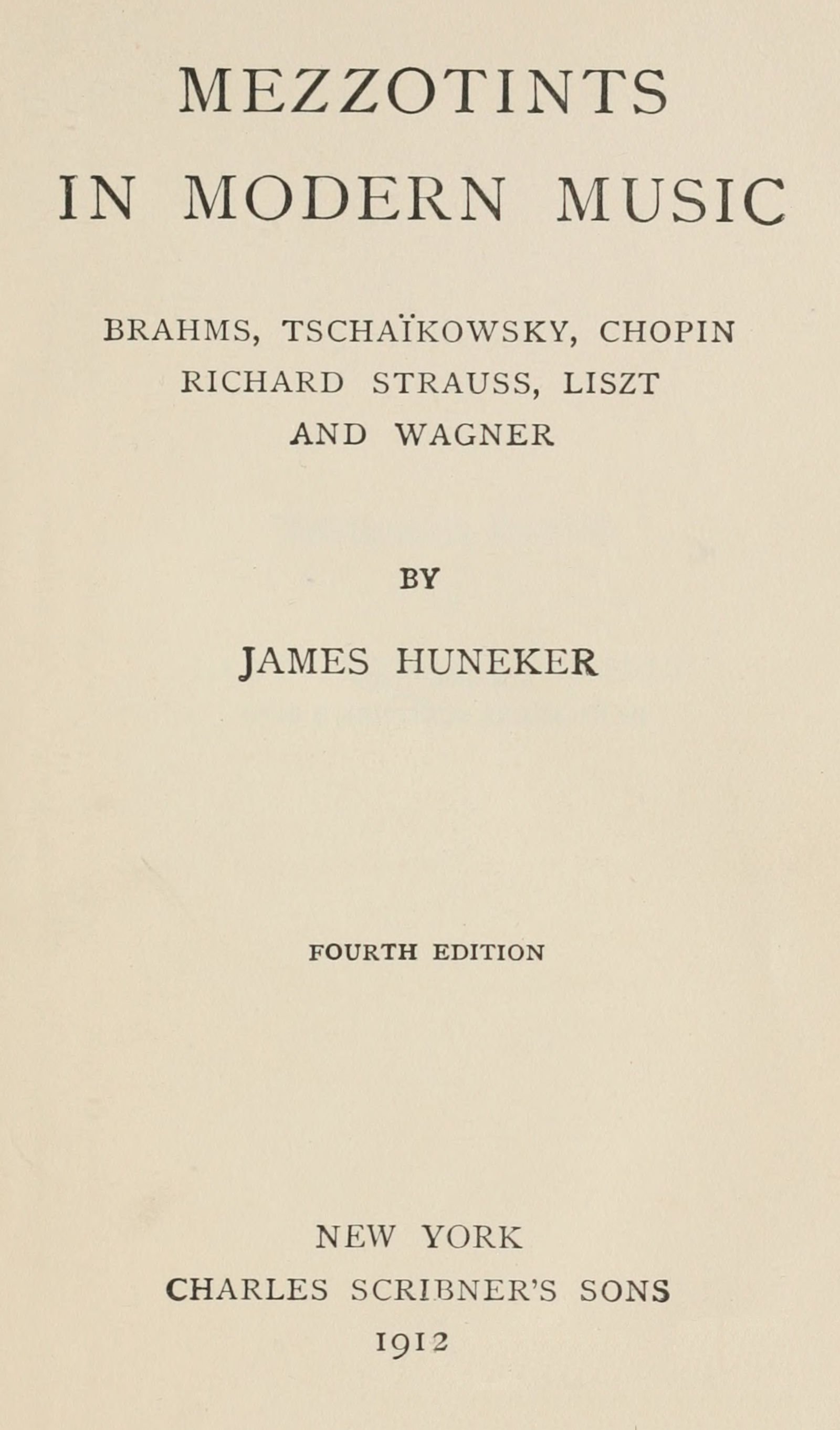 جلد کتاب Mezzotints in modern music