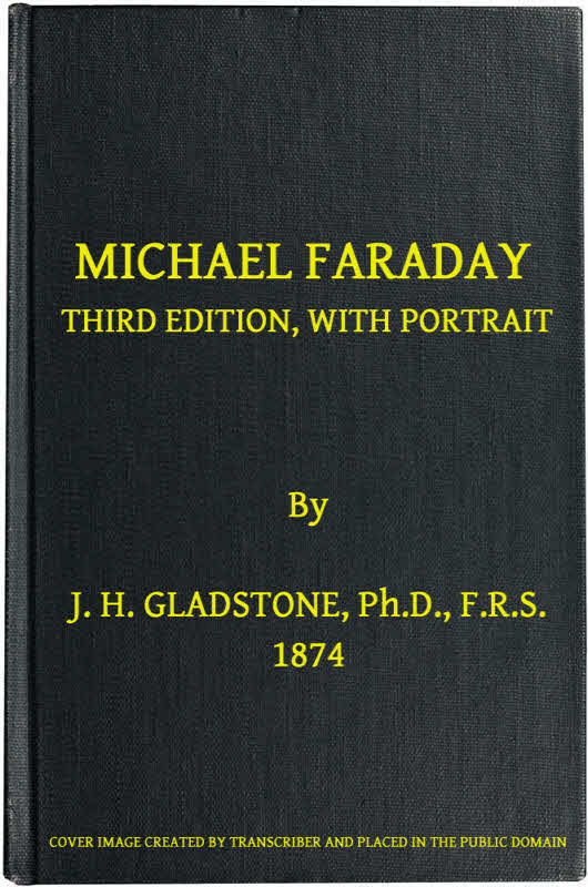 جلد کتاب Michael Faraday