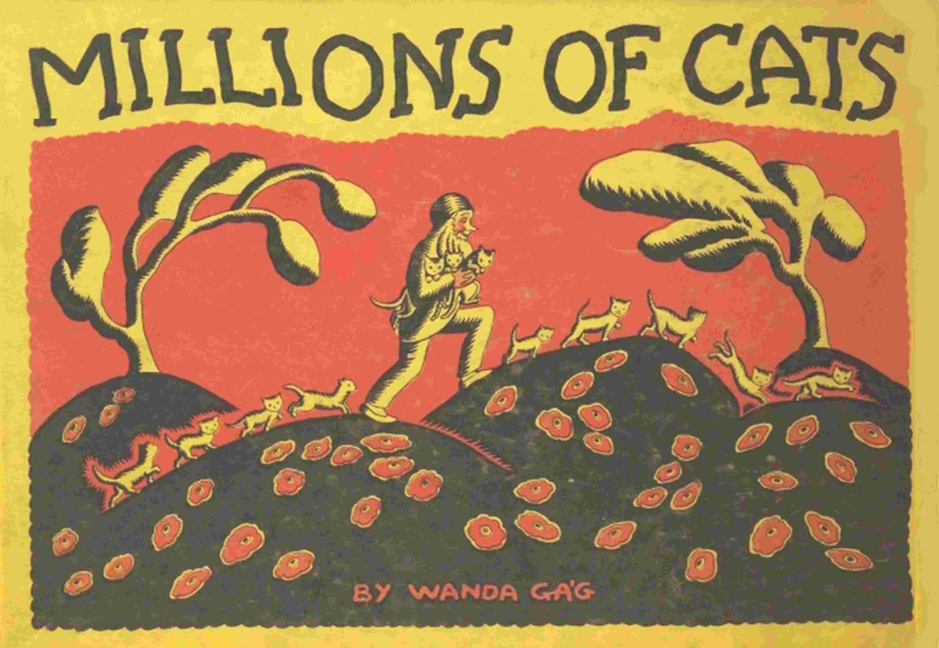 جلد کتاب Millions of Cats