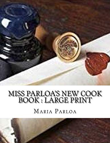 جلد کتاب Miss Parloa's New Cook Book