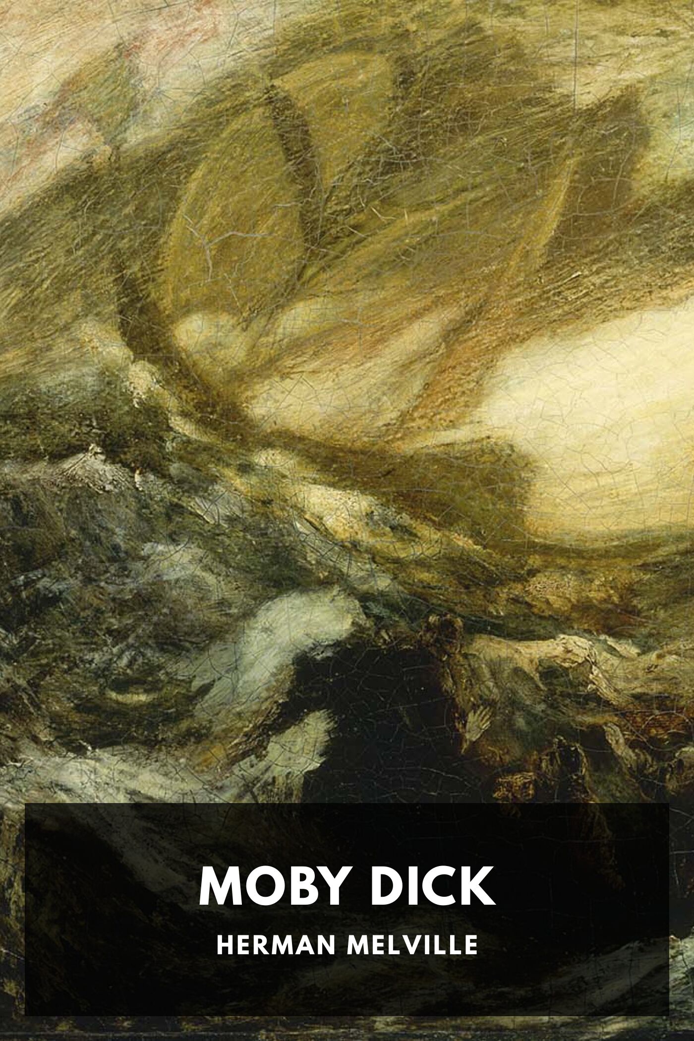 جلد کتاب Moby Dick; or, The Whale