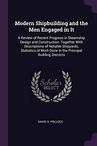 جلد کتاب Modern shipbuilding and the men engaged in it
