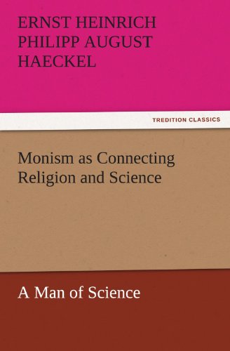 جلد کتاب Monism as Connecting Religion and Science