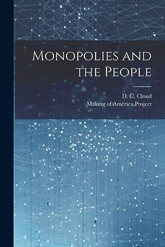 جلد کتاب Monopolies and the People