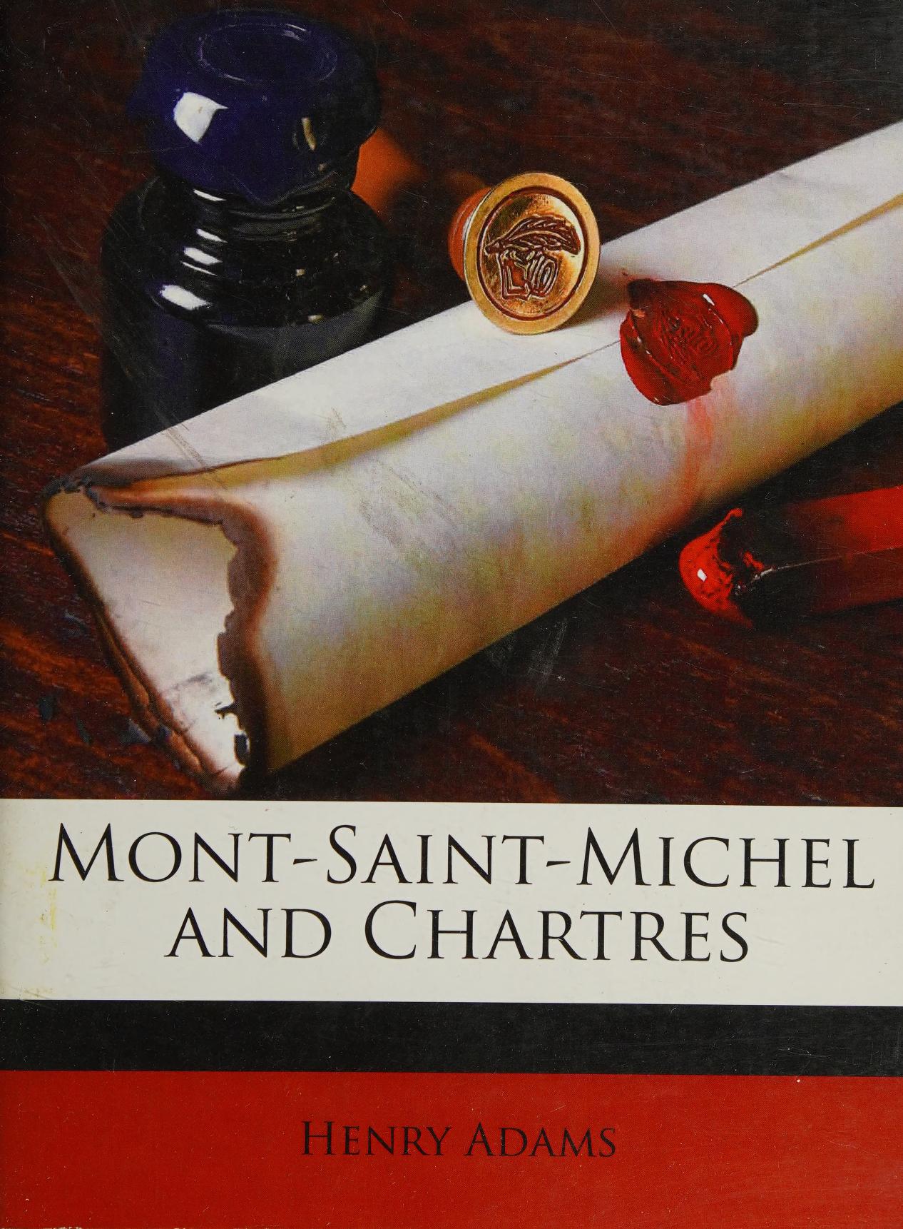 جلد کتاب Mont-Saint-Michel and Chartres