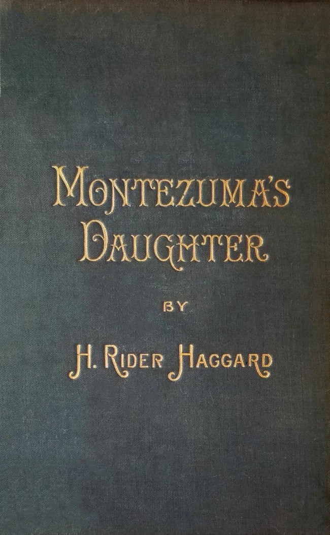 جلد کتاب Montezuma's Daughter