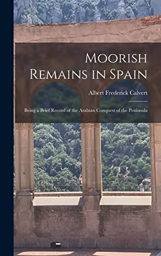 جلد کتاب Moorish Remains in Spain