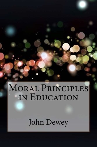 جلد کتاب Moral Principles in Education