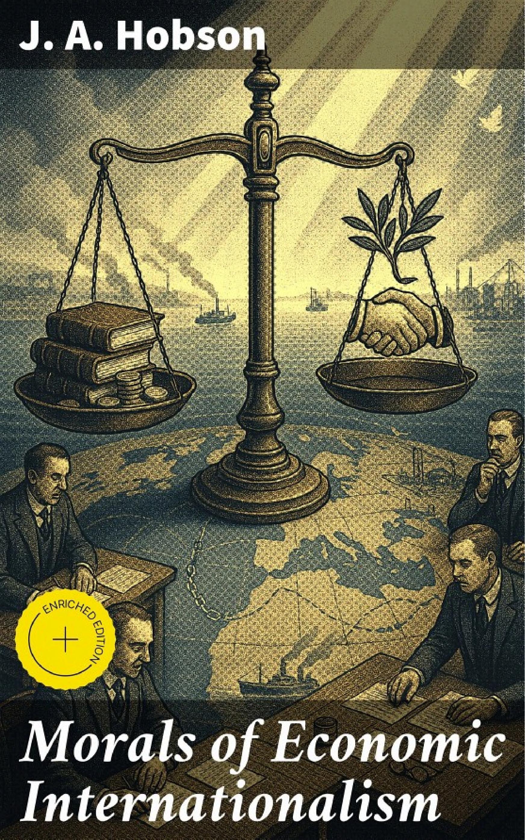 جلد کتاب Morals of Economic Internationalism
