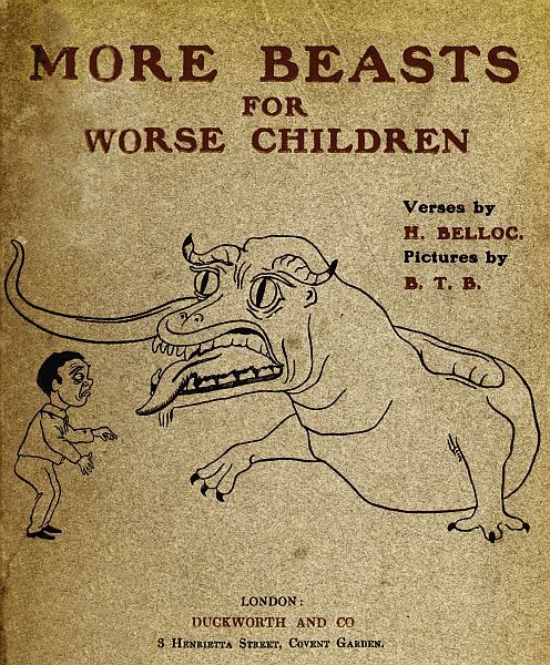 جلد کتاب More Beasts (For Worse Children)