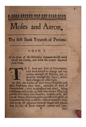 جلد کتاب Moses and Aaron: Civil and Ecclesiastical Rites, Used by the Ancient Hebrews