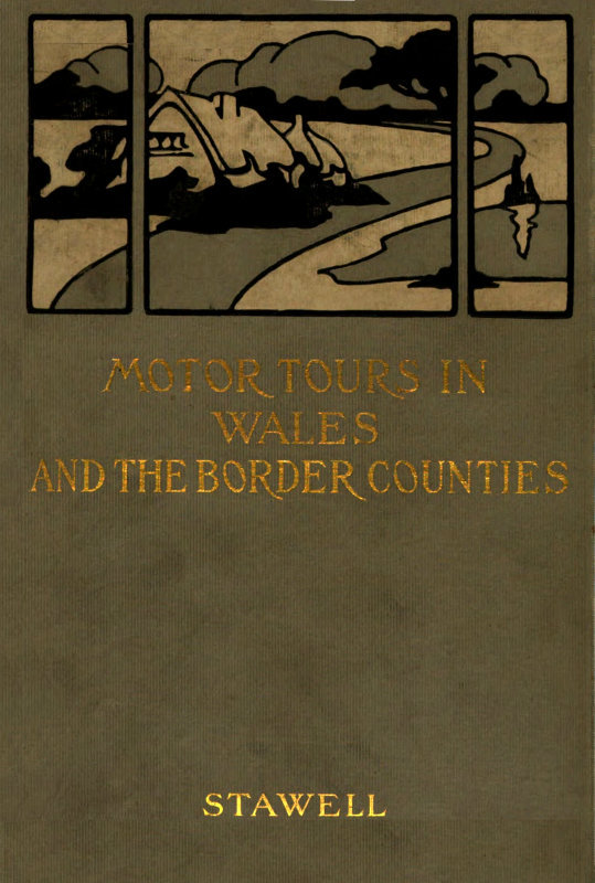 جلد کتاب Motor Tours in Wales & the Border Counties