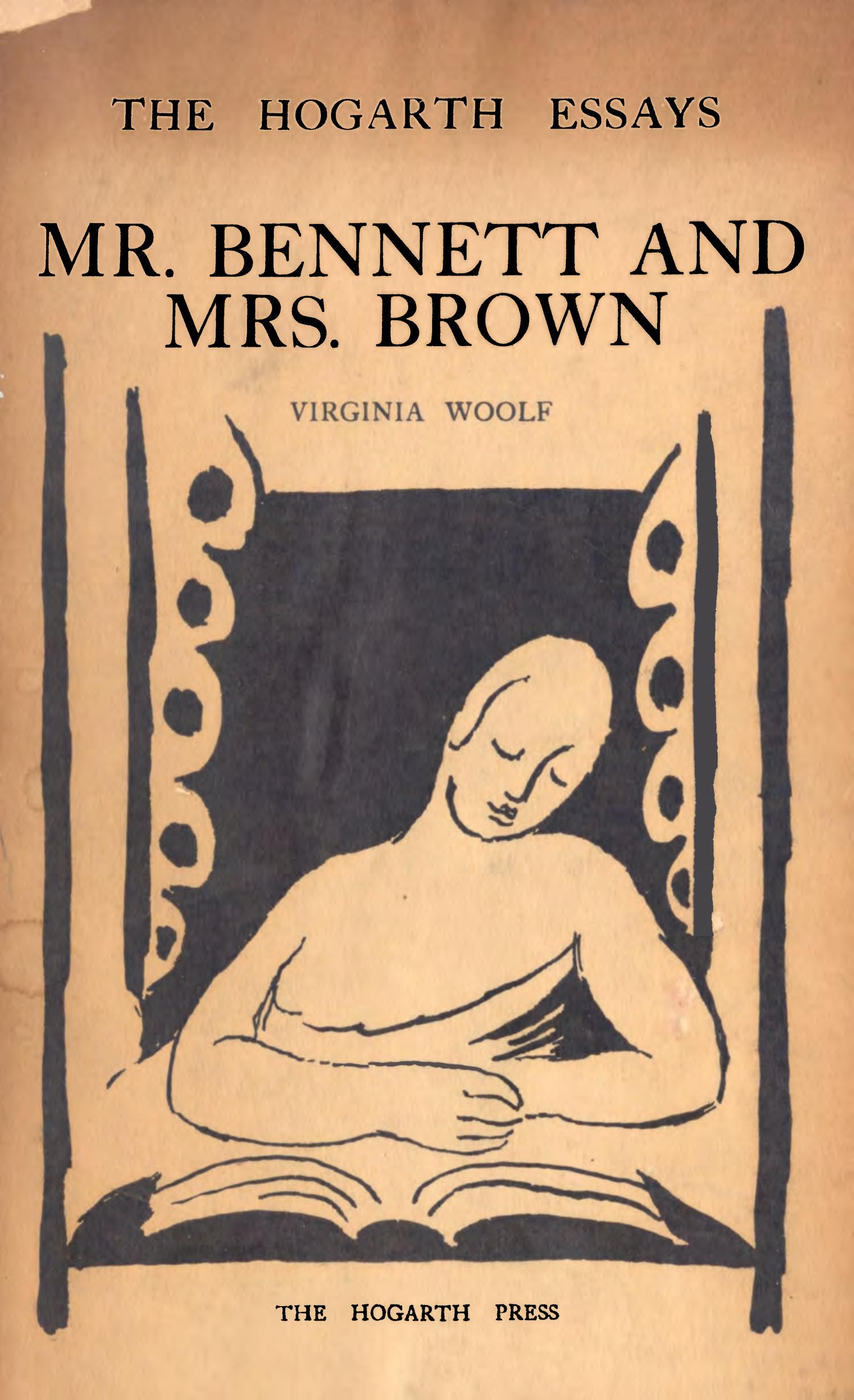 جلد کتاب Mr. Bennett and Mrs. Brown