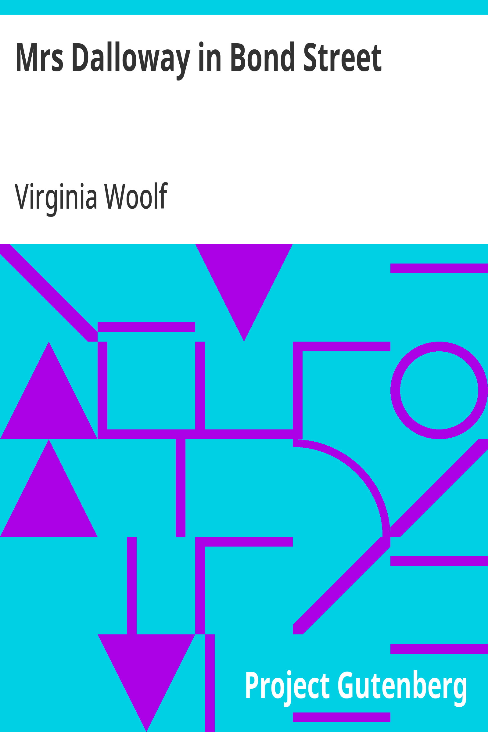 جلد کتاب Mrs Dalloway in Bond Street
