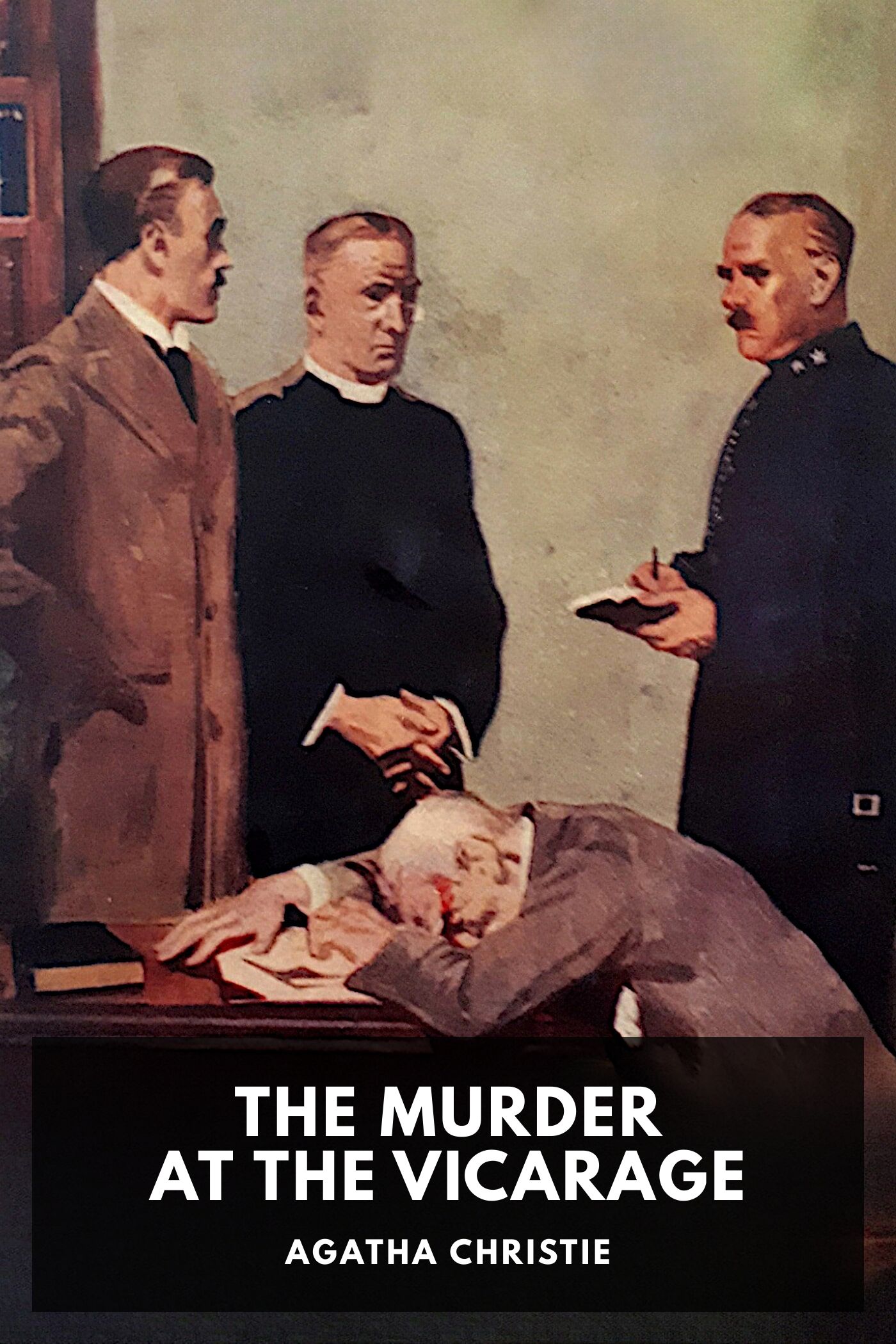 جلد کتاب The Murder at the Vicarage