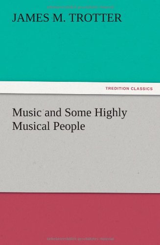 جلد کتاب Music and Some Highly Musical People