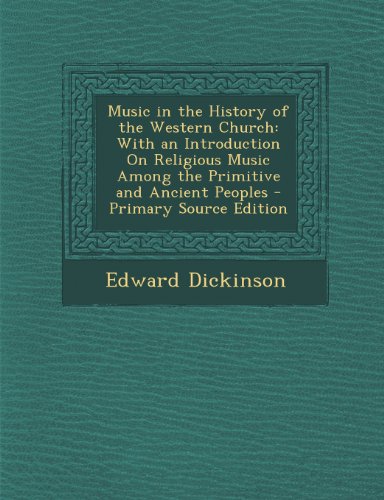جلد کتاب Music in the History of the Western Church