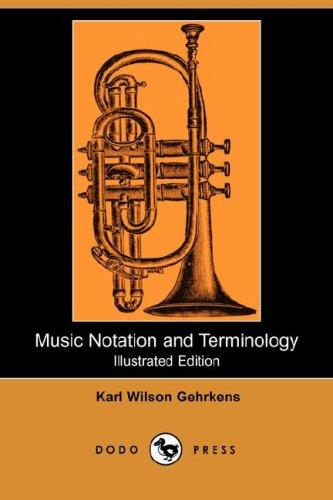 جلد کتاب Music Notation and Terminology