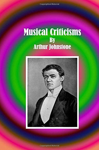 جلد کتاب Musical Criticisms