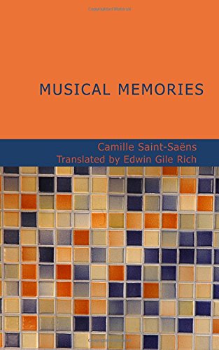 جلد کتاب Musical Memories