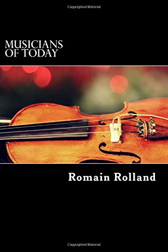 جلد کتاب Musicians of To-day