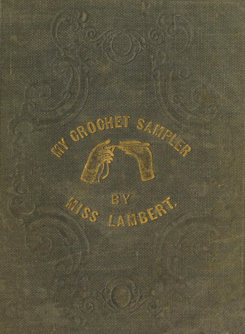 جلد کتاب My Crochet Sampler
