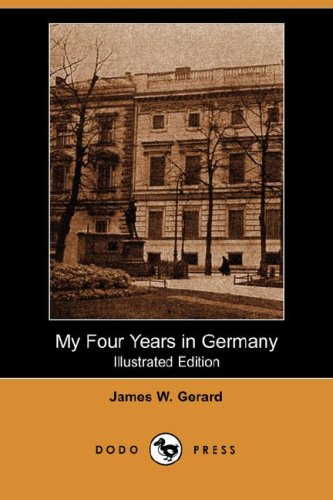 جلد کتاب My Four Years in Germany