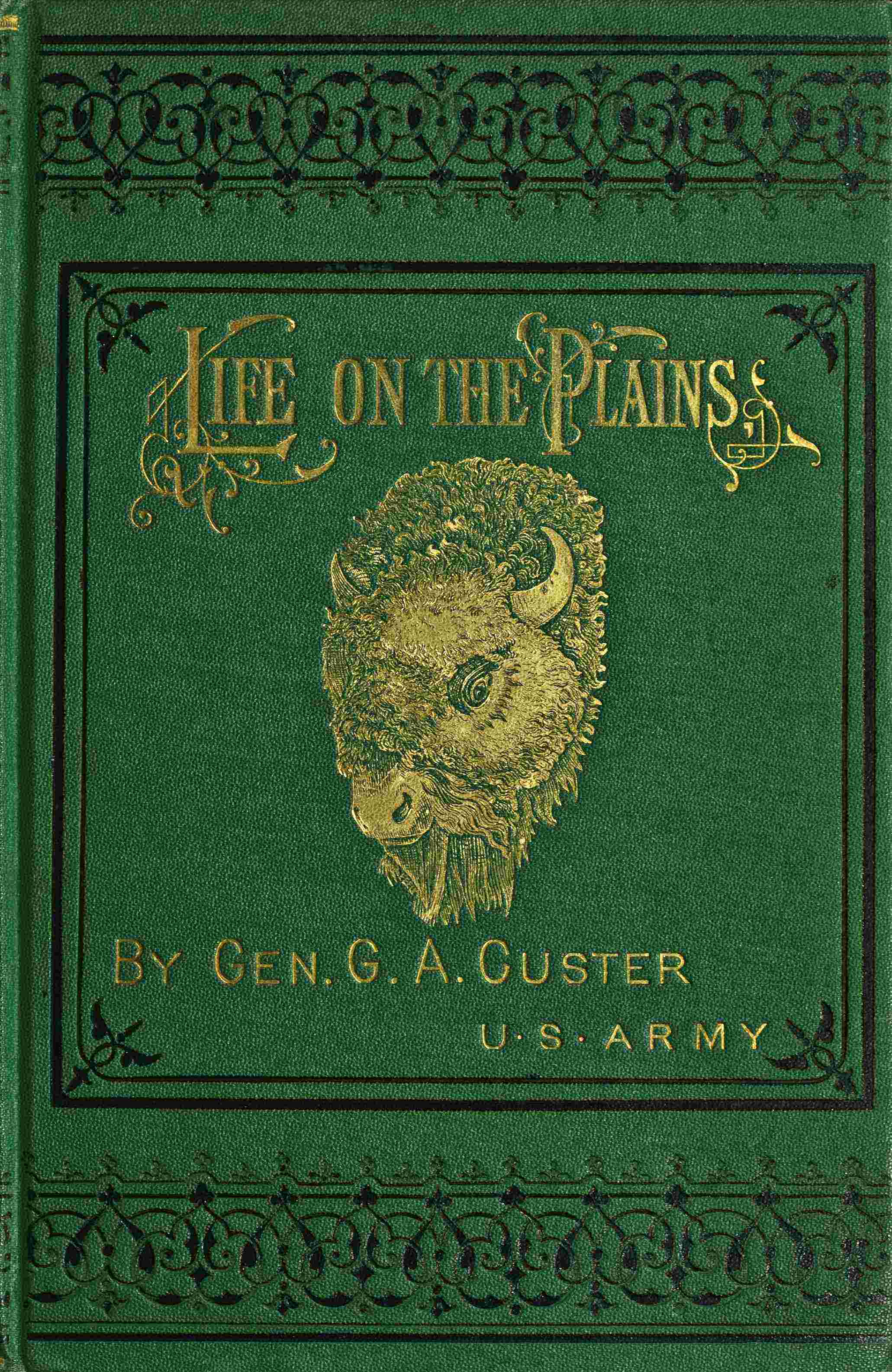 جلد کتاب My Life on the Plains
