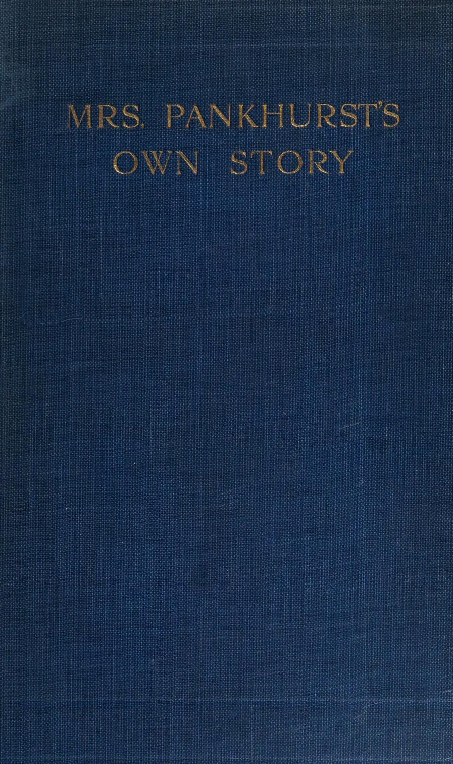 جلد کتاب My Own Story
