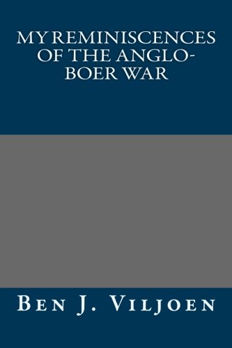 جلد کتاب My Reminiscences of the Anglo-Boer War