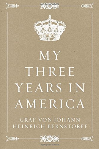 جلد کتاب My Three Years in America