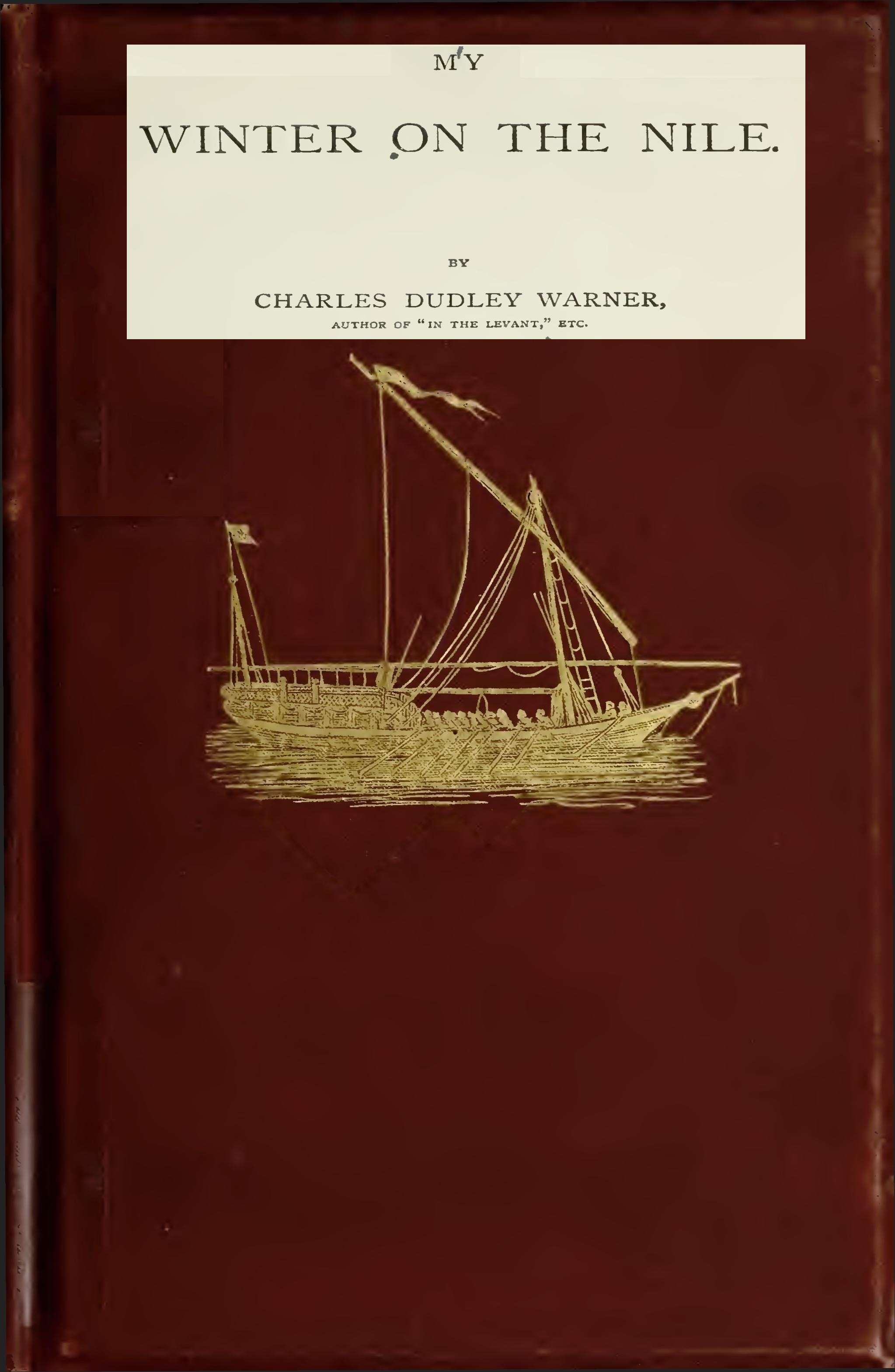 جلد کتاب My Winter on the Nile
