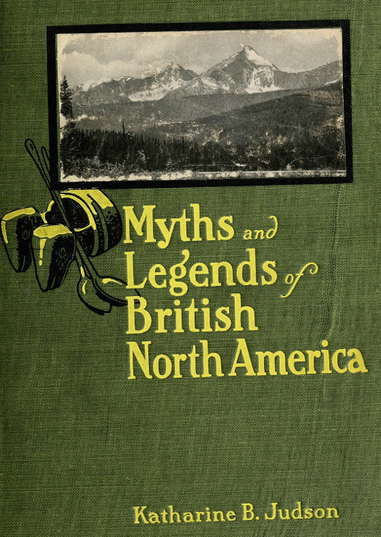 جلد کتاب Myths and Legends of British North America
