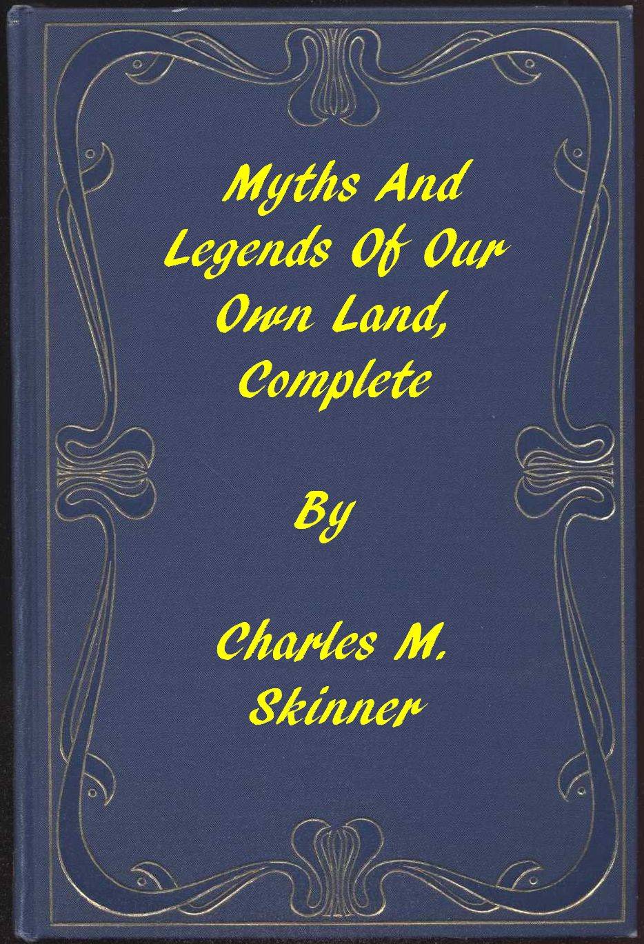 جلد کتاب Myths and Legends of Our Own Land