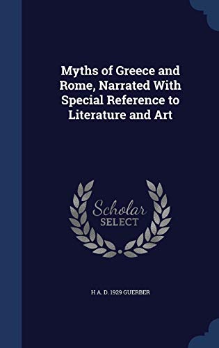 جلد کتاب Myths of Greece and Rome