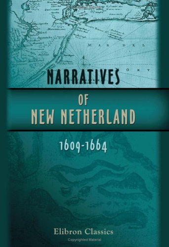 جلد کتاب Narratives of New Netherland, 1609-1664