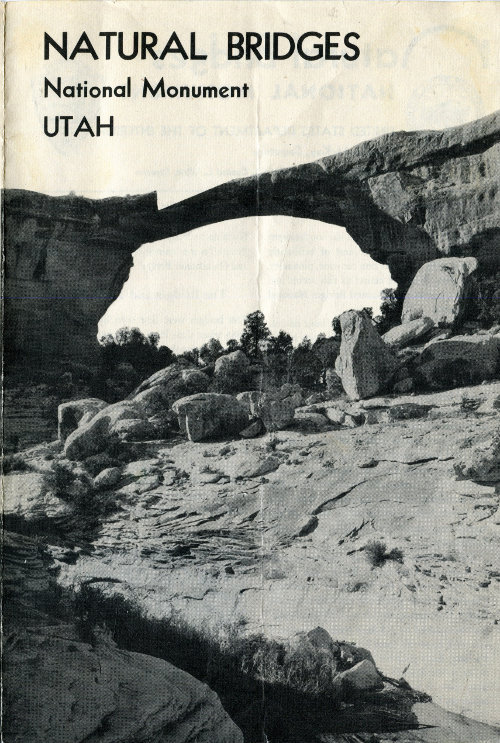 جلد کتاب Natural Bridges National Monument
