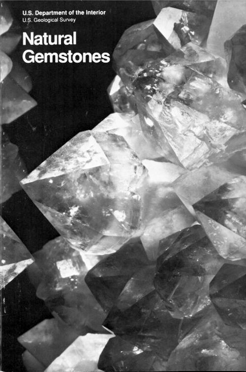 جلد کتاب Natural Gemstones