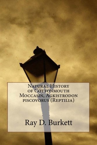 جلد کتاب Natural History of Cottonmouth Moccasin