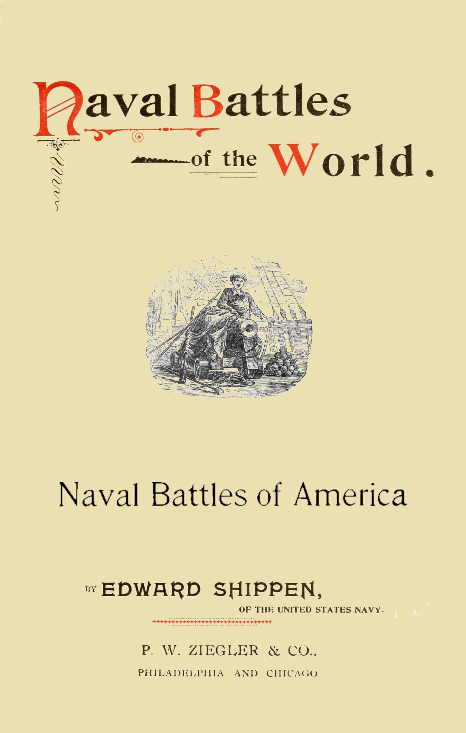 جلد کتاب Naval Battles of the World