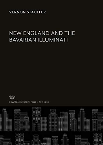جلد کتاب New England and the Bavarian Illuminati