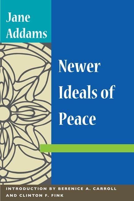جلد کتاب Newer ideals of peace