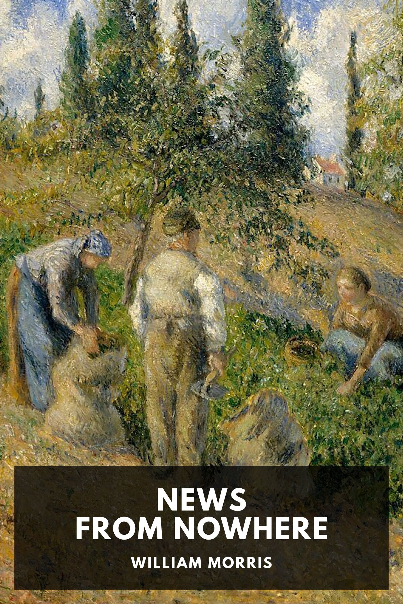 جلد کتاب News from Nowhere; Or, An Epoch of Rest